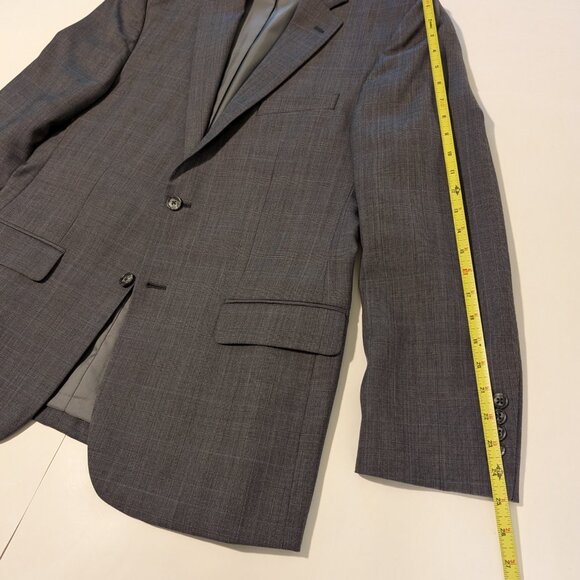 Jos. A. Bank Executive Collection Tailored Fit Glen Plaid Suit Grey 42R - Picture 11 of 16